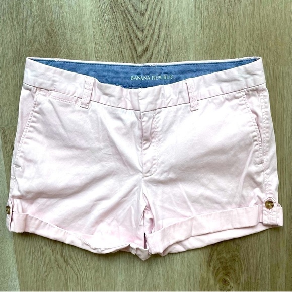 Banana Republic Pants - Banana Republic Light Pink Women's Chino Shorts, Size 10